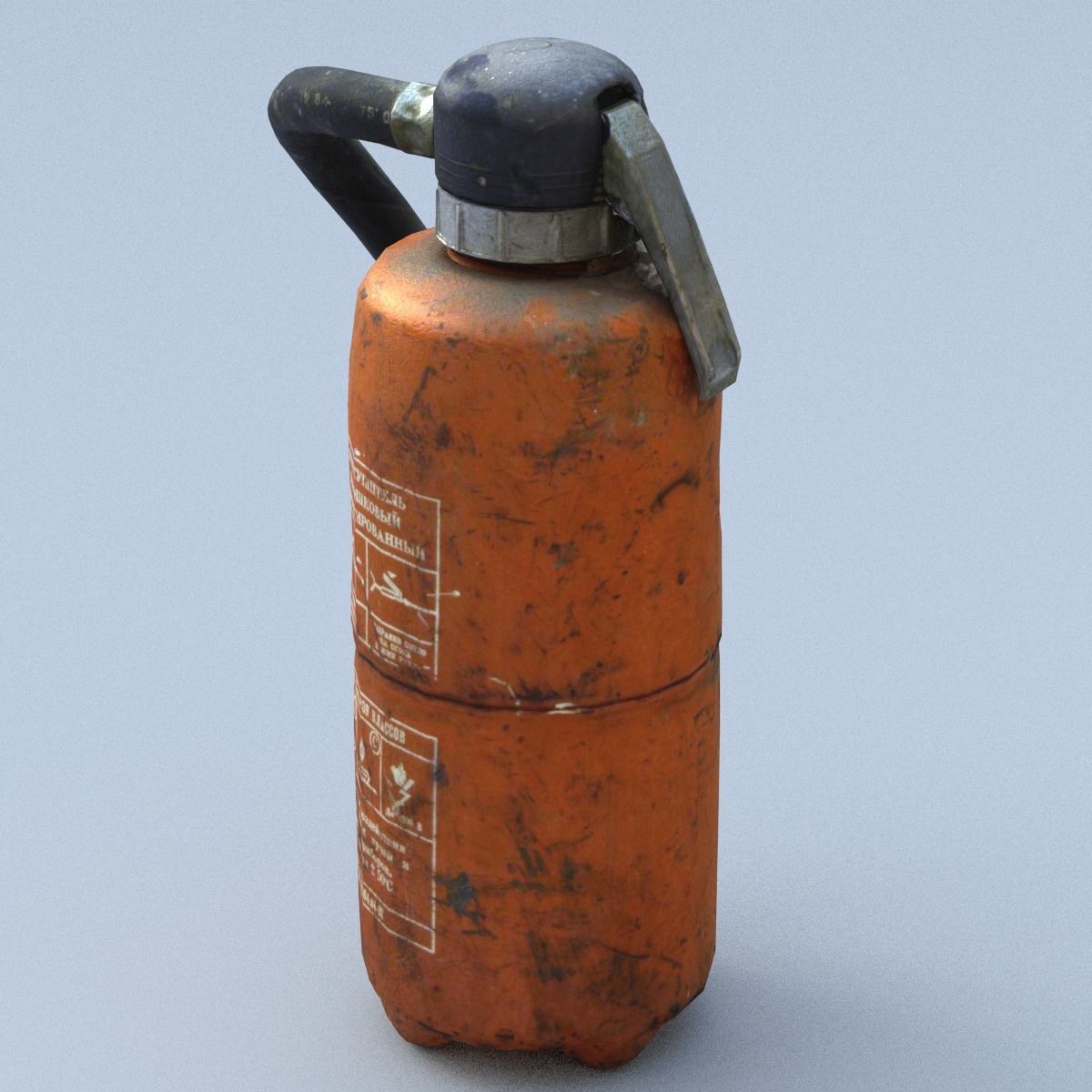 Fire extinguisher 3D model_7