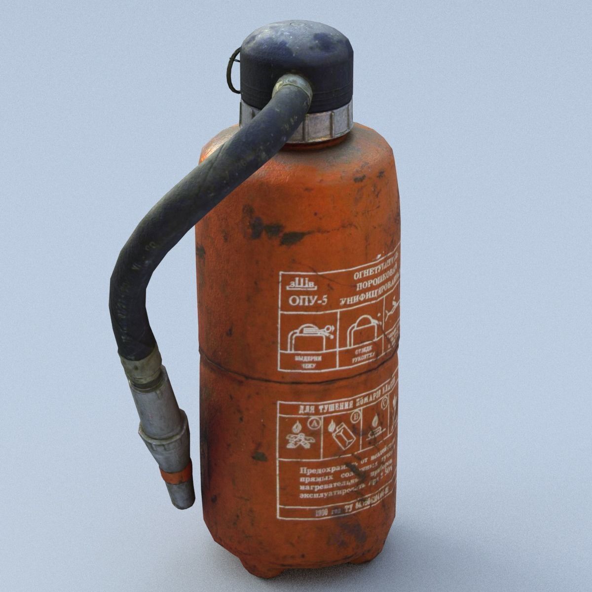 Fire extinguisher 3D model_14
