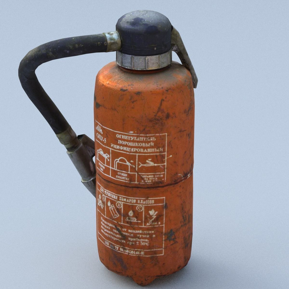 Fire extinguisher 3D model_8