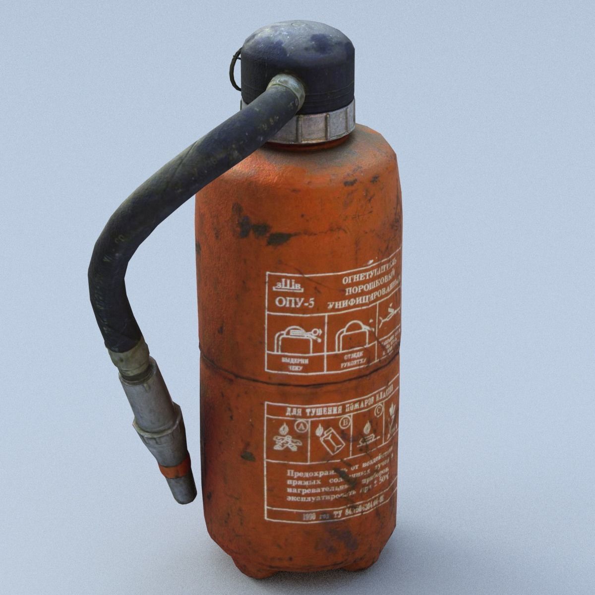 Fire extinguisher 3D model_9