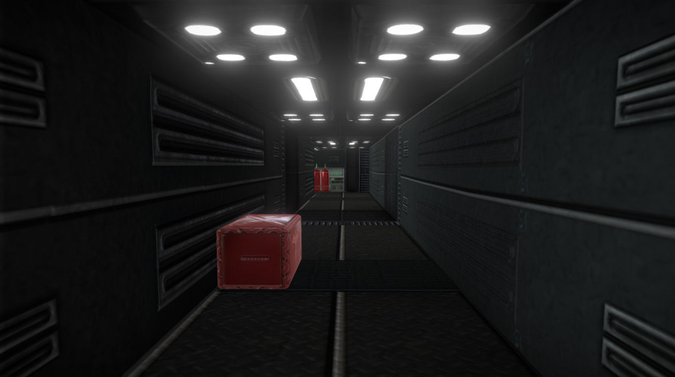 Sci fi Level design Free low-poly 3D model_4