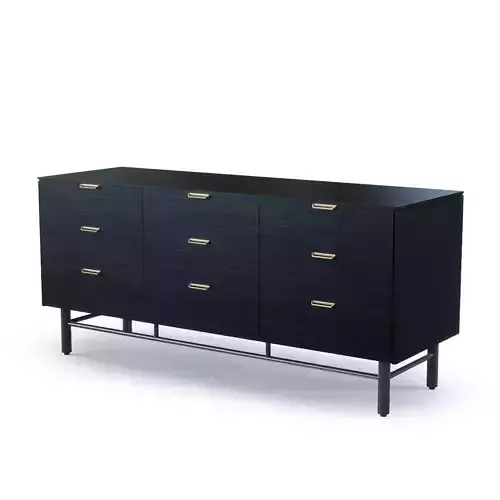 Ebonized Dresser Raymond Loewy