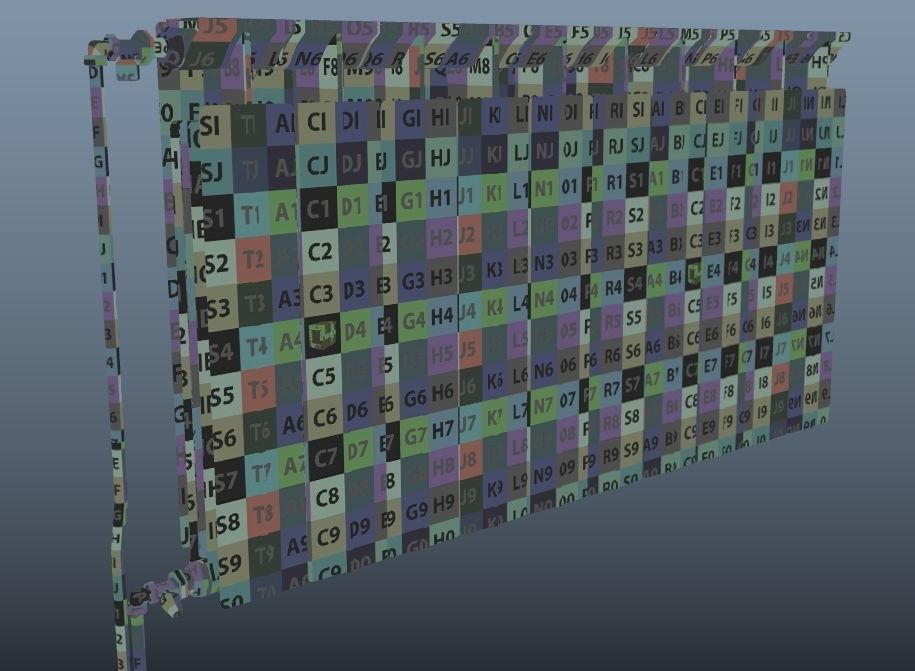 Radiator panel 3D model_6