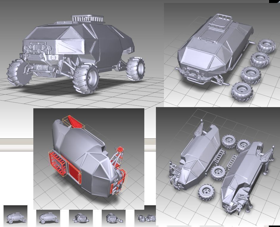 2018 LOST IN SPACE INSPIRITED VEHICLE 3D print model_6