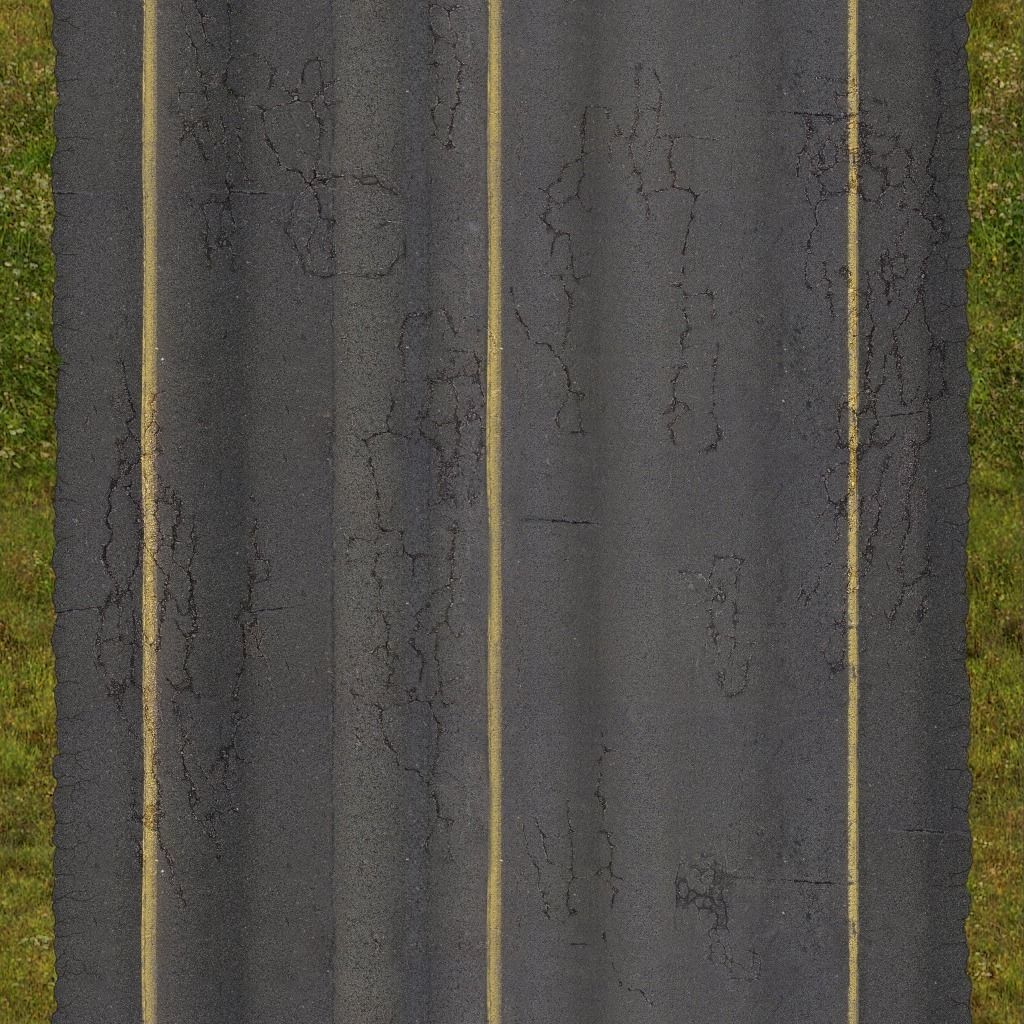 Forest Racing Track Low-poly 3D model_11