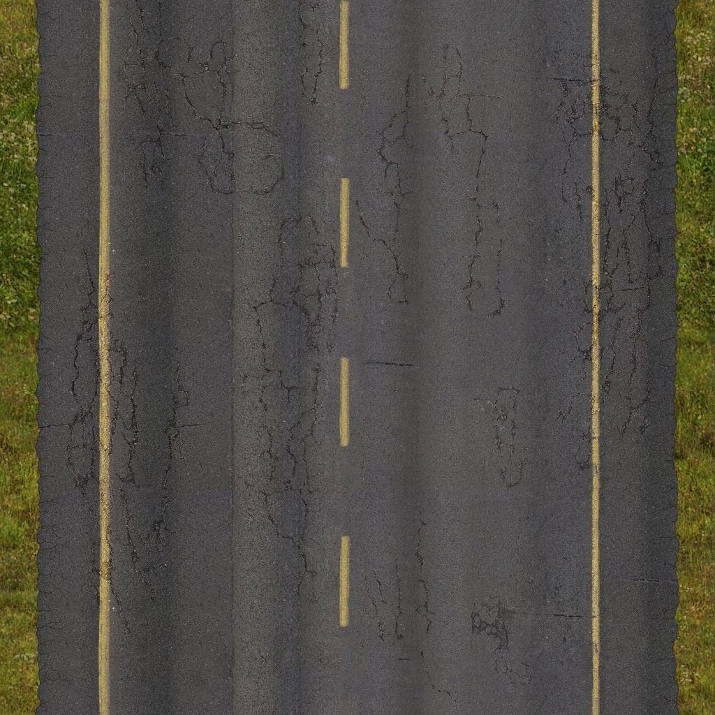 Forest Racing Track Low-poly 3D model_13