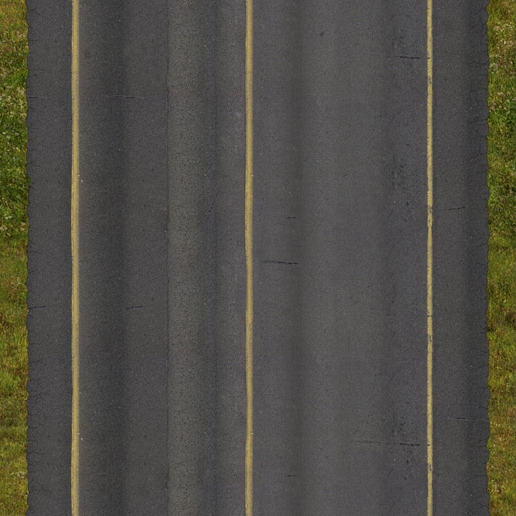 Forest Racing Track Low-poly 3D model_12