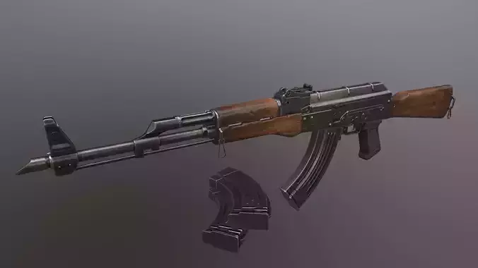 AK rifle