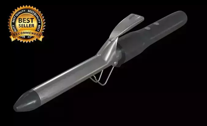 Curling iron 3D model