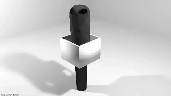 Microphone - Type 2 3D model