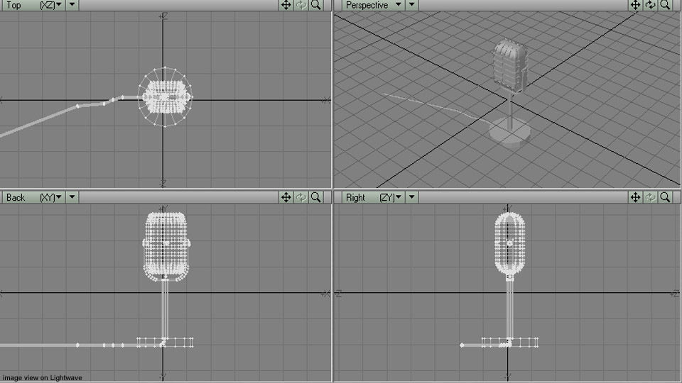 Microphone - Type 3 3D model_5