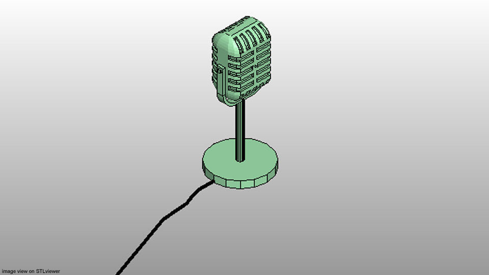 Microphone - Type 3 3D model_4