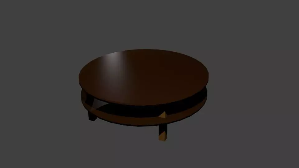 Round Table 3D print model