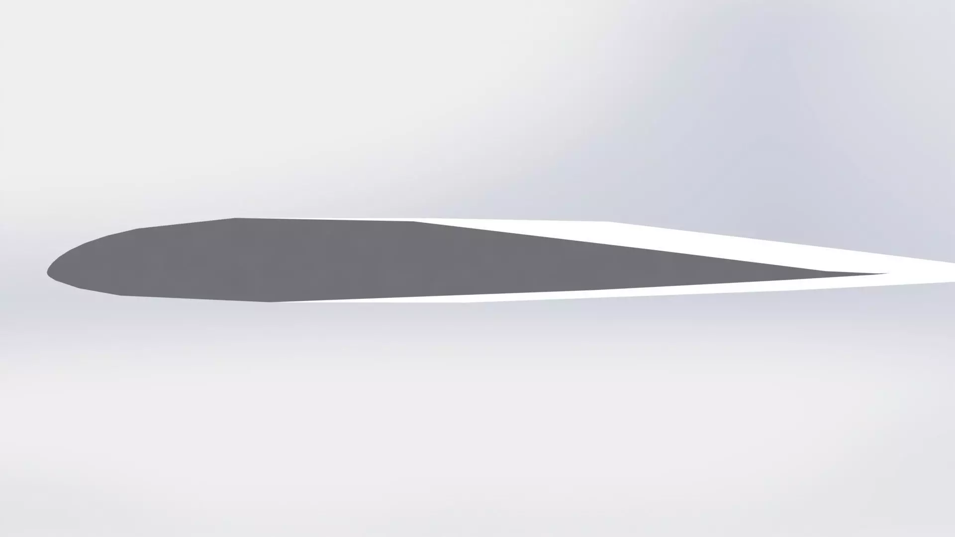 MH 60 airfoil Free 3D model_0