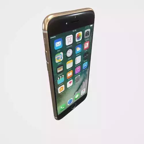 Highly detailed Iphone7 Gold PBR 3D model