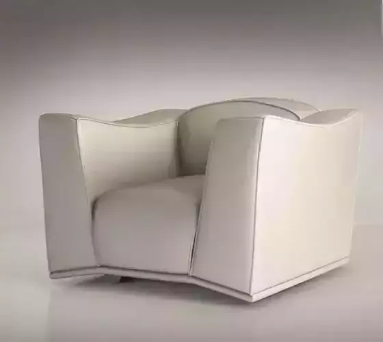 giorgetti mould armchair 3D model