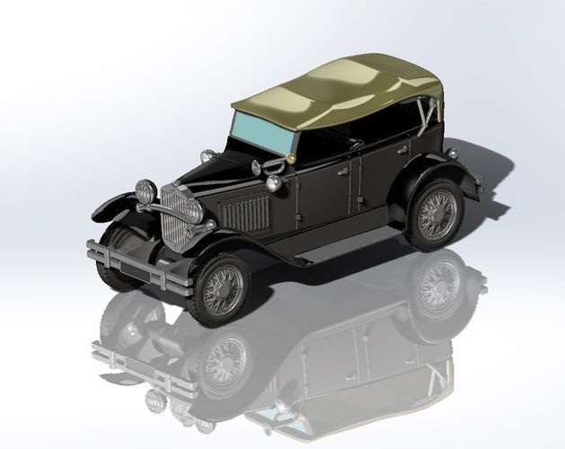 GAZ-A 3D print model