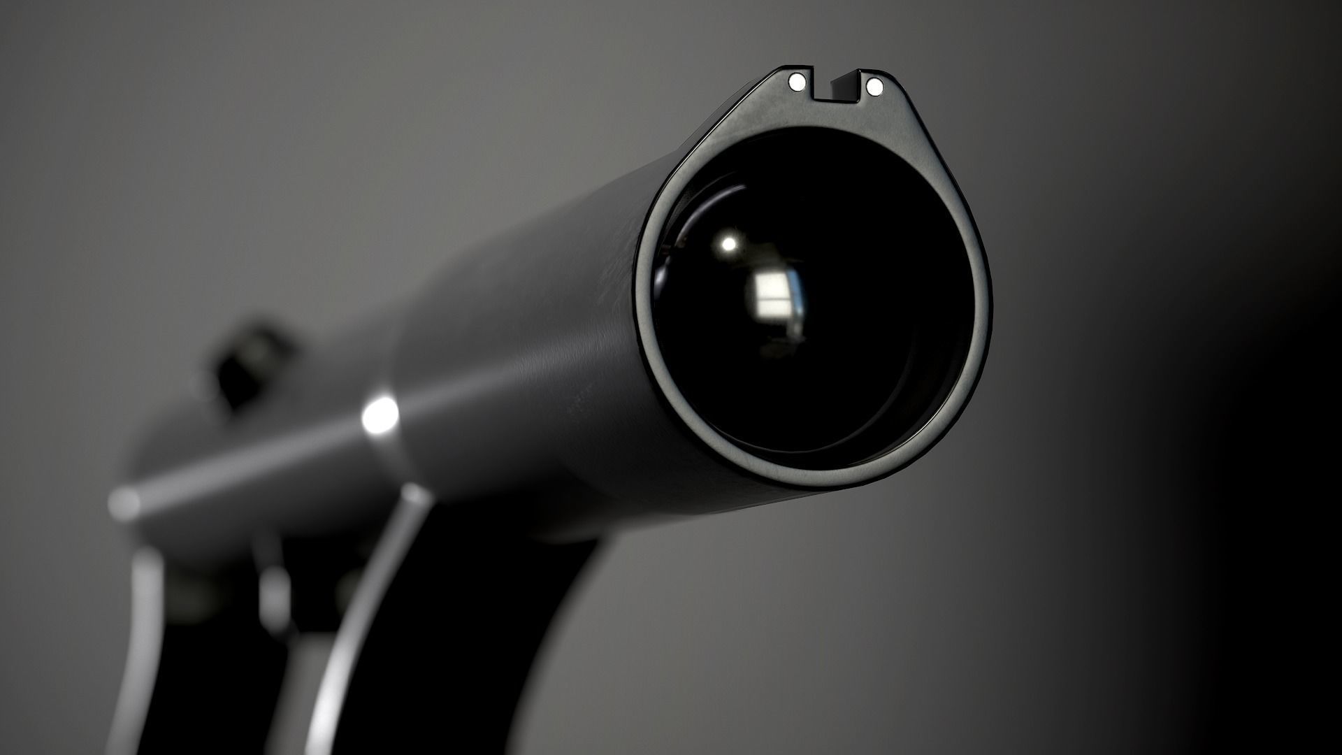 Steyr Aug PBR Low-poly 3D model_3