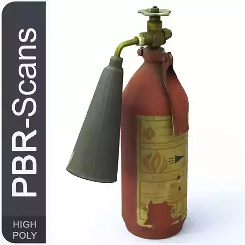Fire extinguisher2 high poly