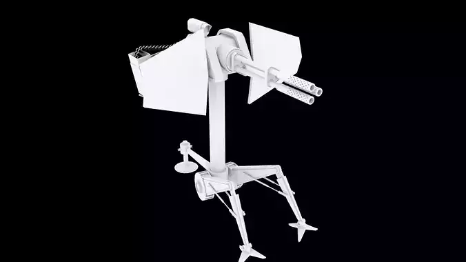 Minigun star wars robot