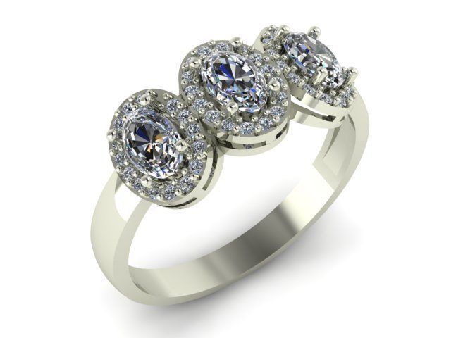 Ring T01399 3D print model_1