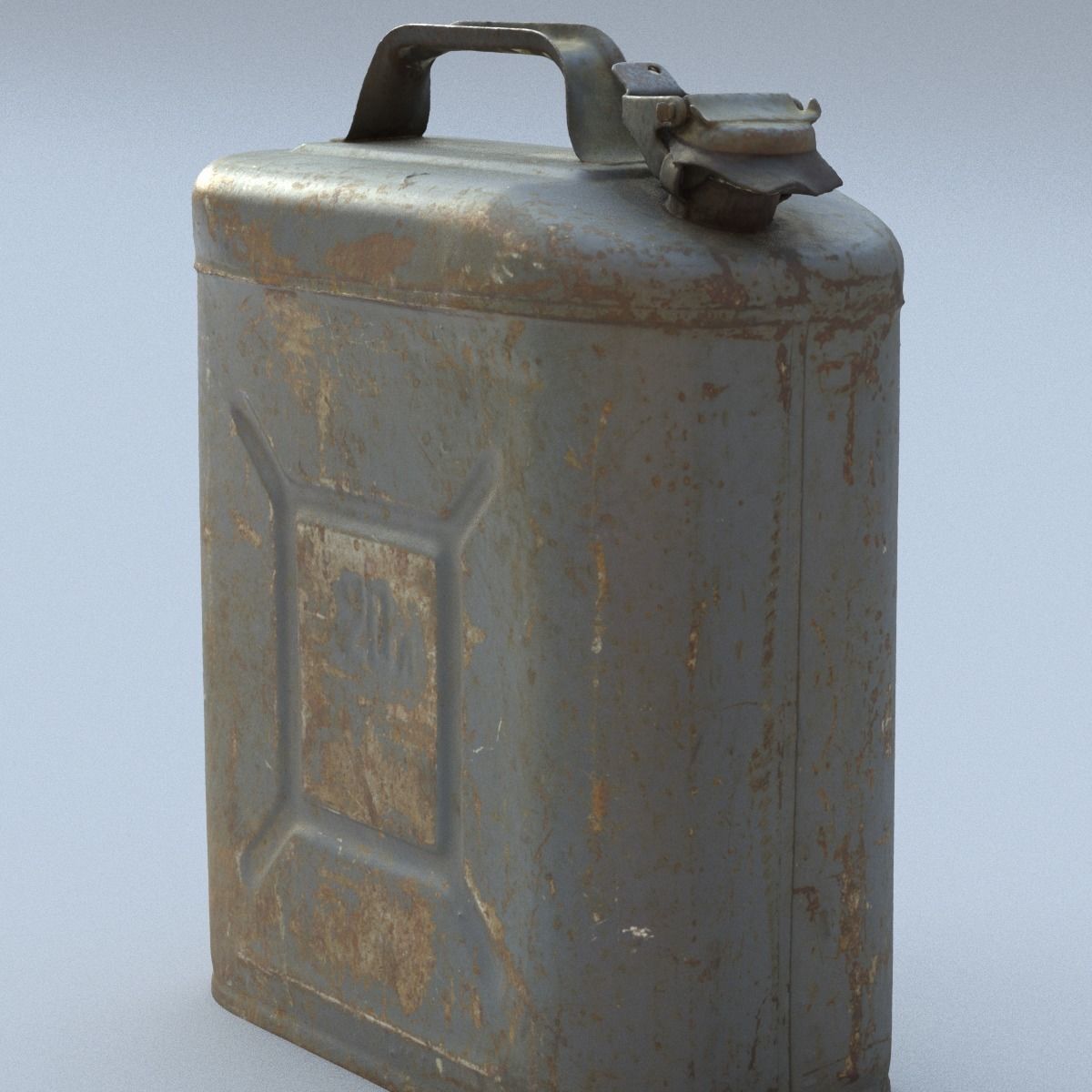 Collection old tools PBR 3D model_52