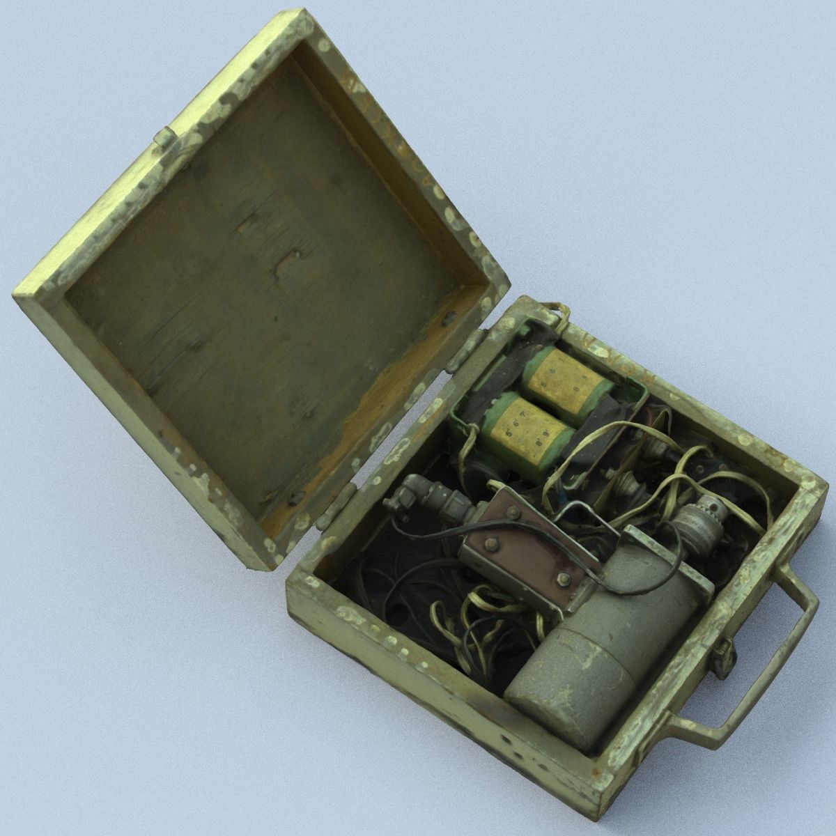 Collection old tools PBR 3D model_27