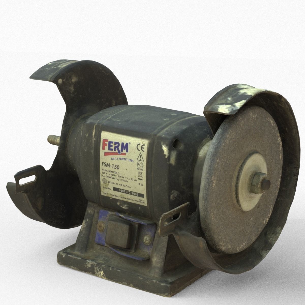 Collection old tools PBR 3D model_68