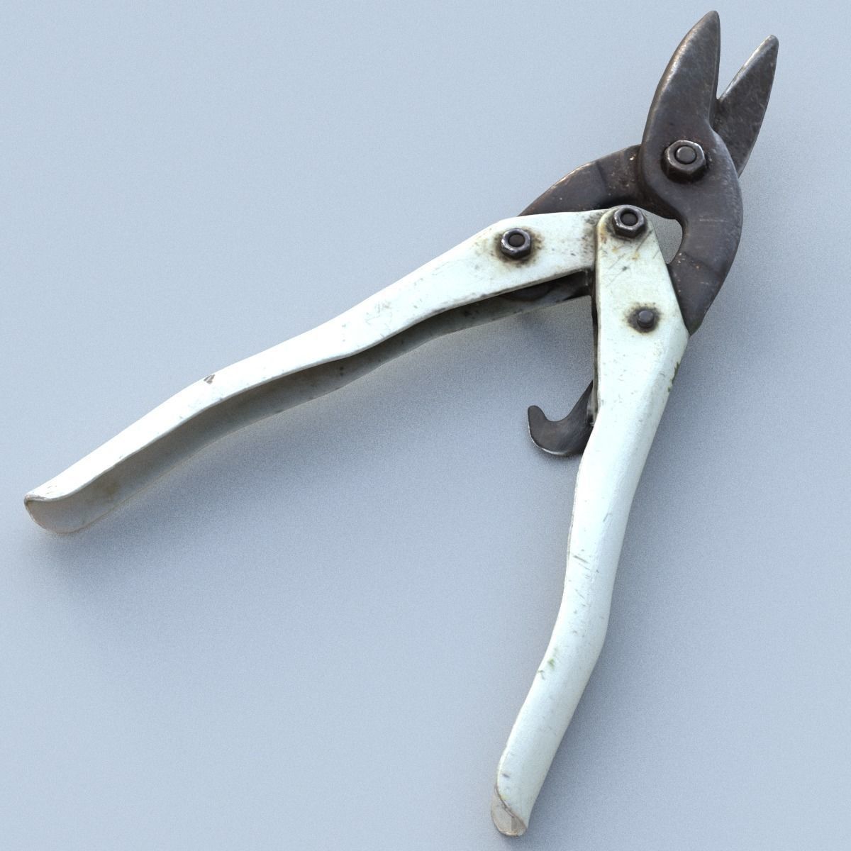 Collection old tools PBR 3D model_50