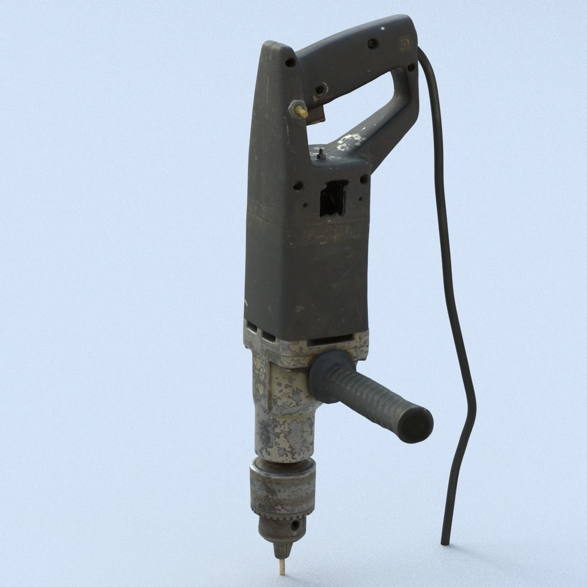 Collection old tools PBR 3D model_37