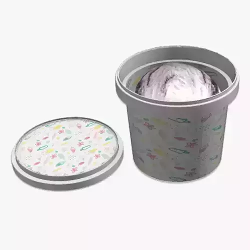 Cheese cake - ice cream box