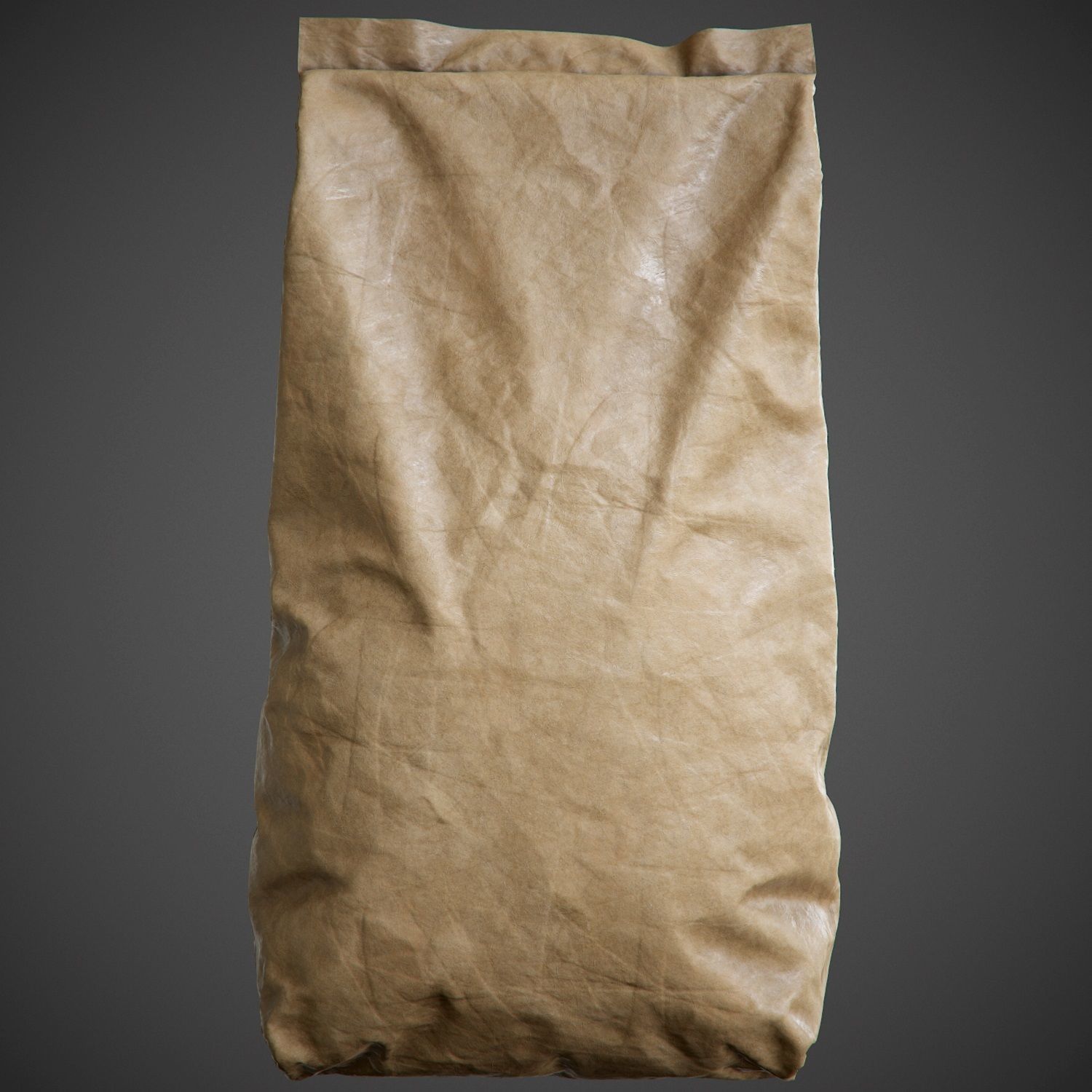 paper bag - PBR 3D model_5