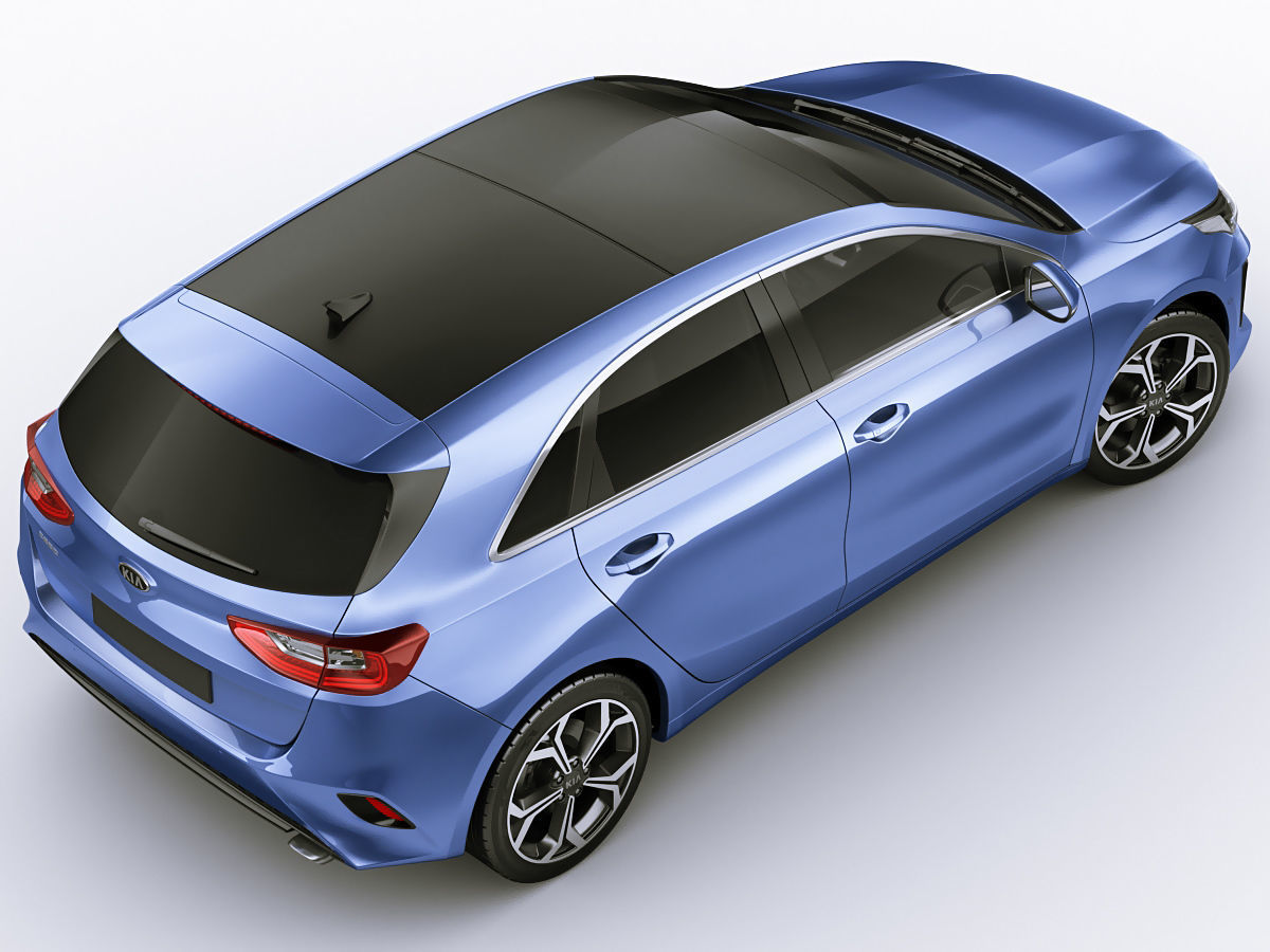 Kia Ceed 2019 3D model_6