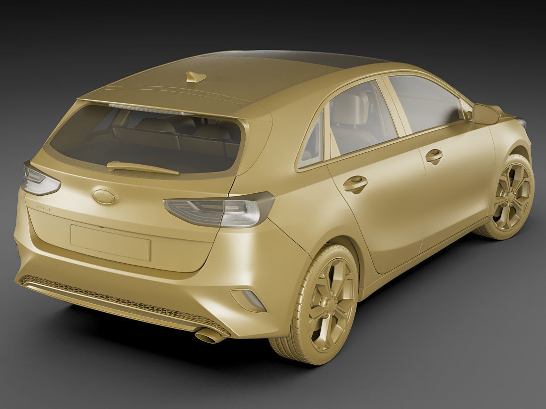 Kia Ceed 2019 3D model_16