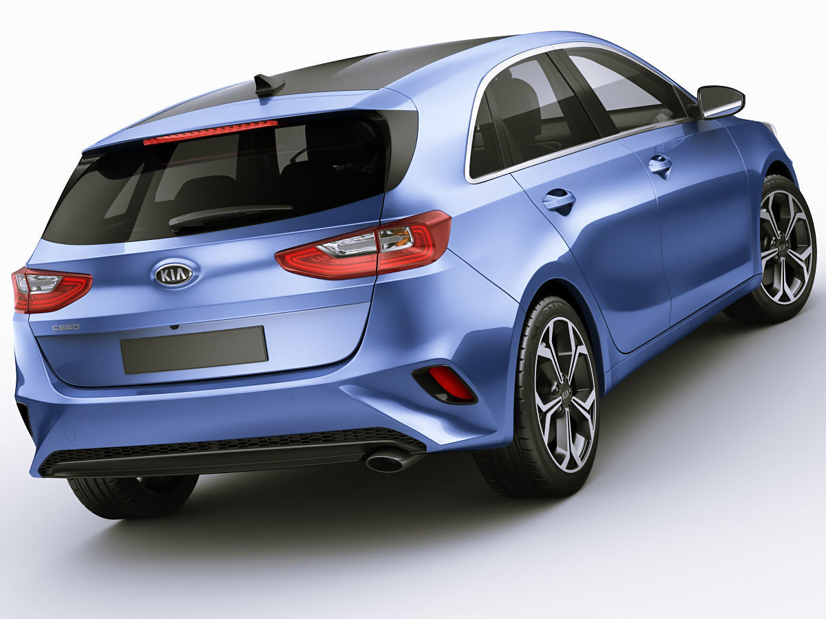 Kia Ceed 2019 3D model_1