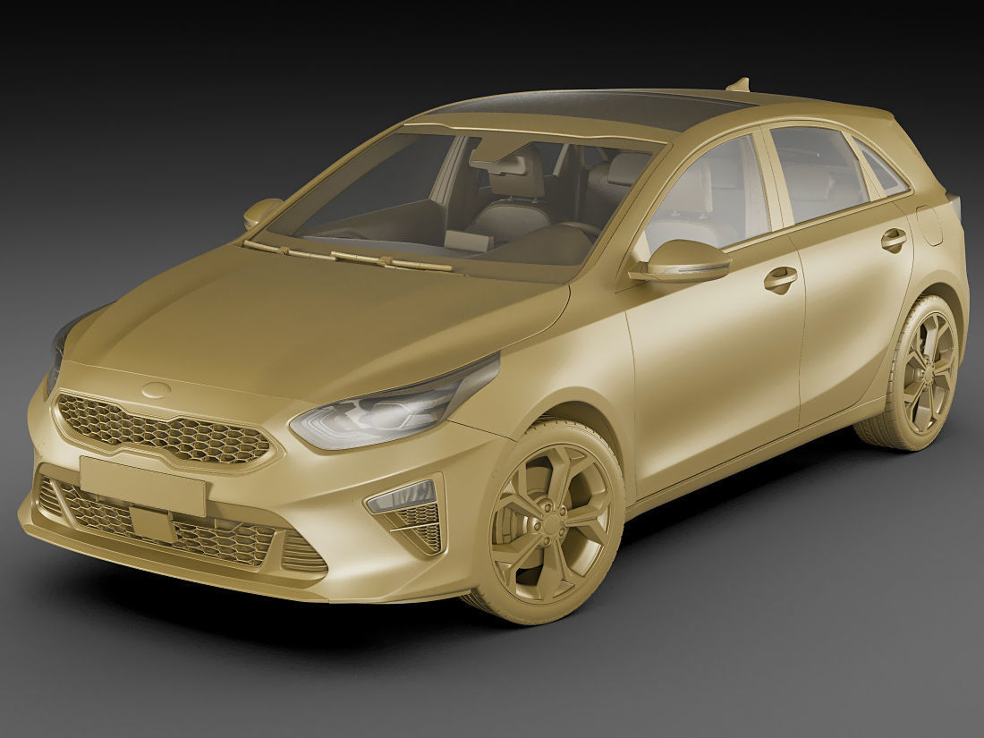 Kia Ceed 2019 3D model_15