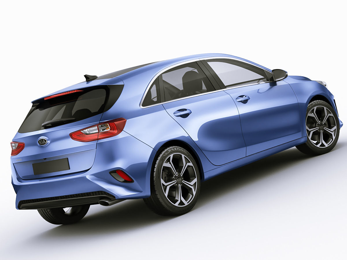 Kia Ceed 2019 3D model_8