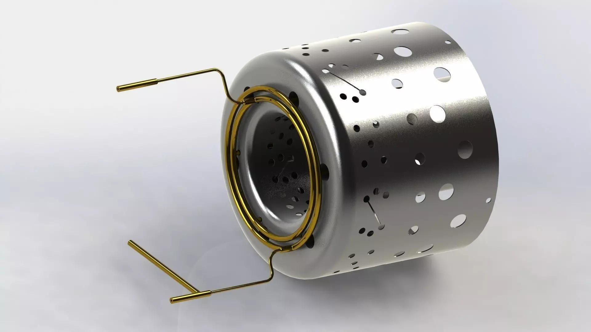 Micro Turbojet Combustion Chamber Free 3D model