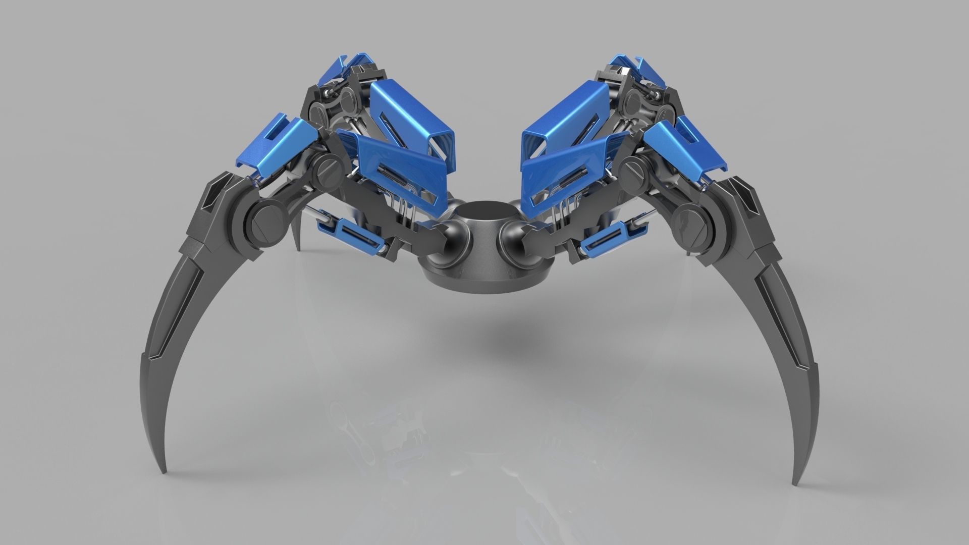 Robot Leg 3D model_2