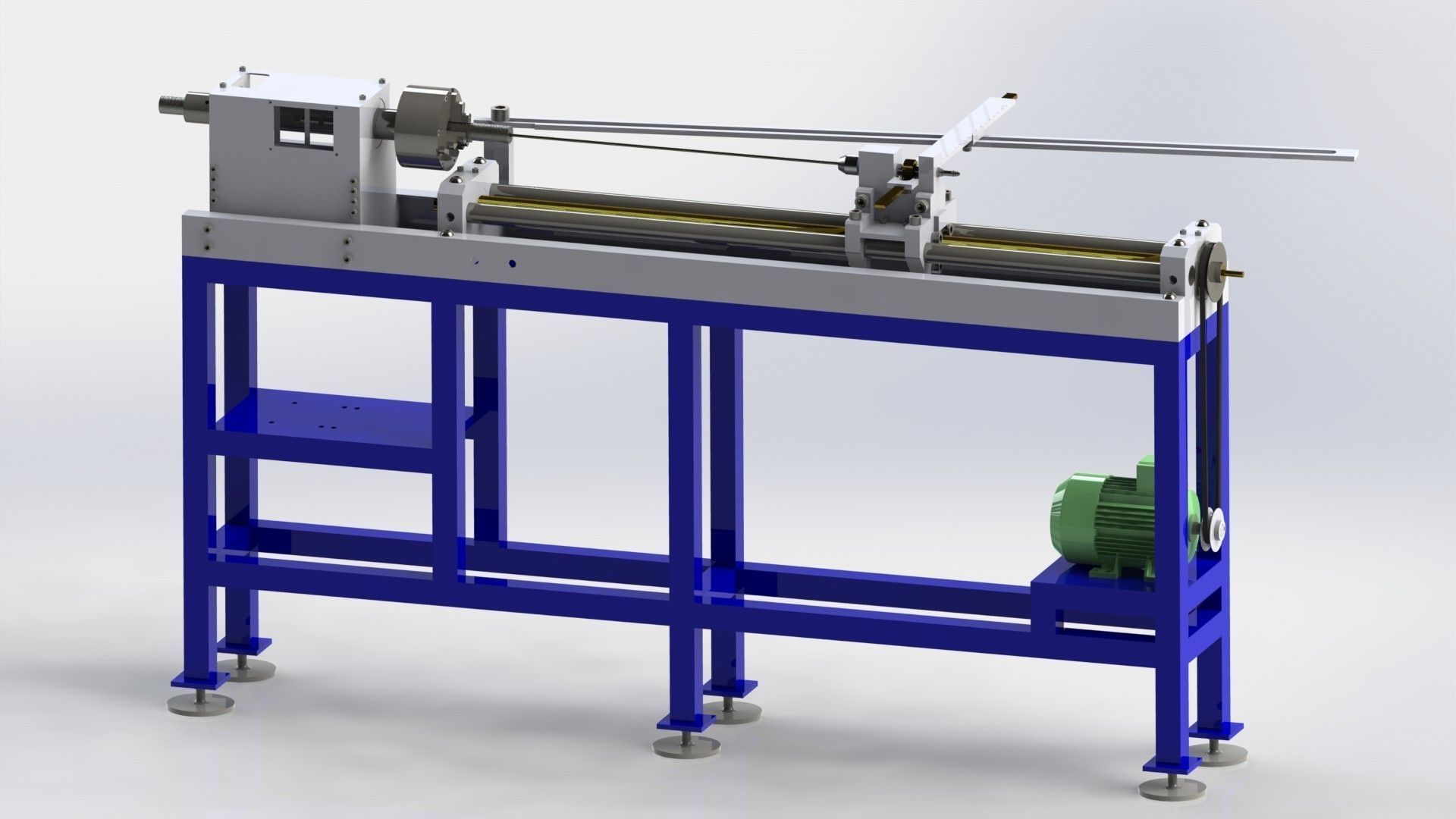 Palacita Rifler Machine Part Free 3D model_4