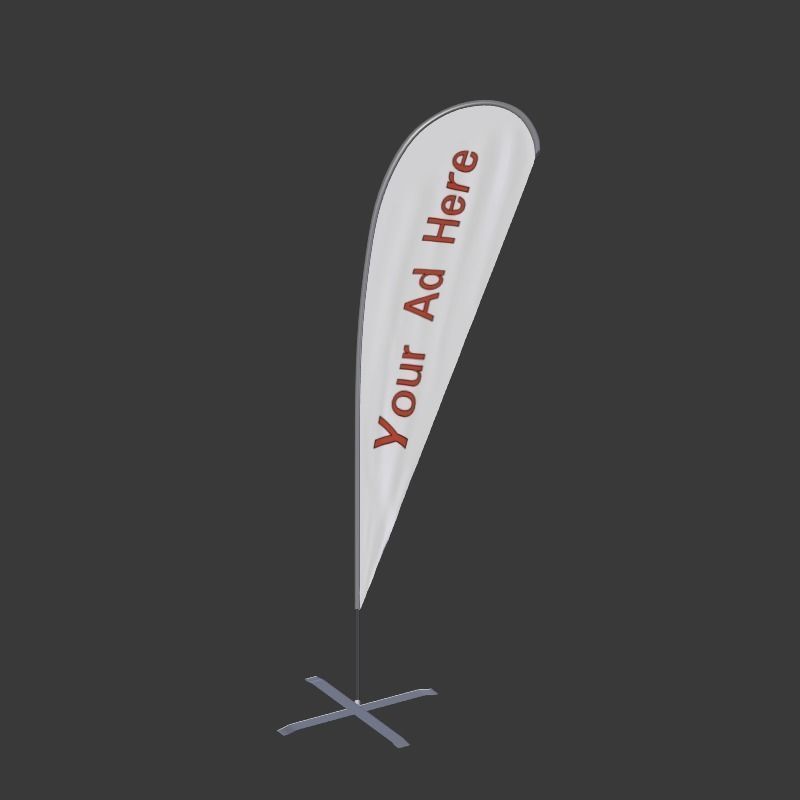 Event Flag 3D model_1