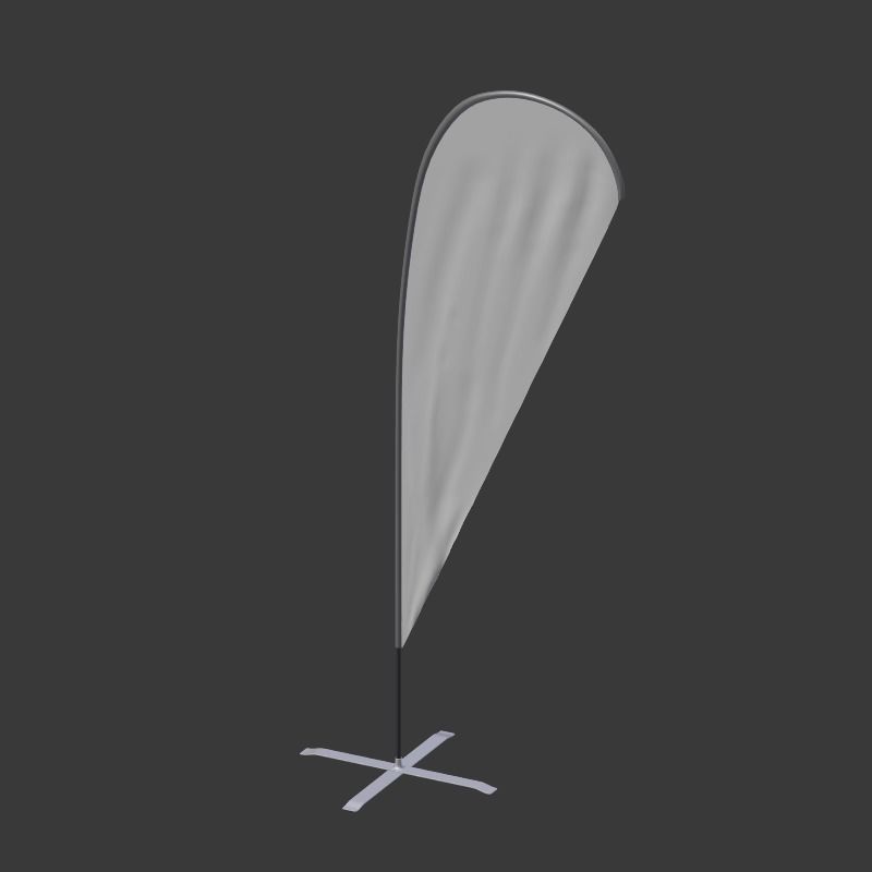 Event Flag 3D model_5