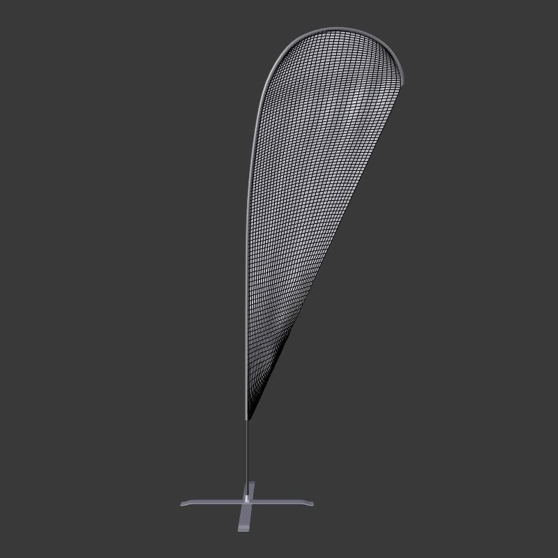 Event Flag 3D model_3