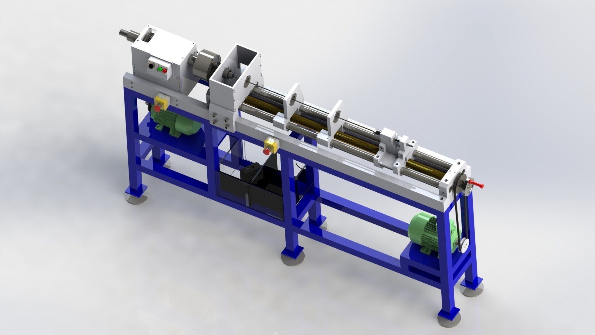 Palacita Deep Hole Drilling Machine Part Free 3D model_2