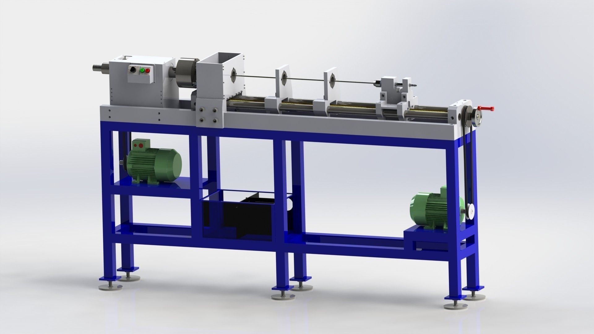 Palacita Deep Hole Drilling Machine Part Free 3D model_1