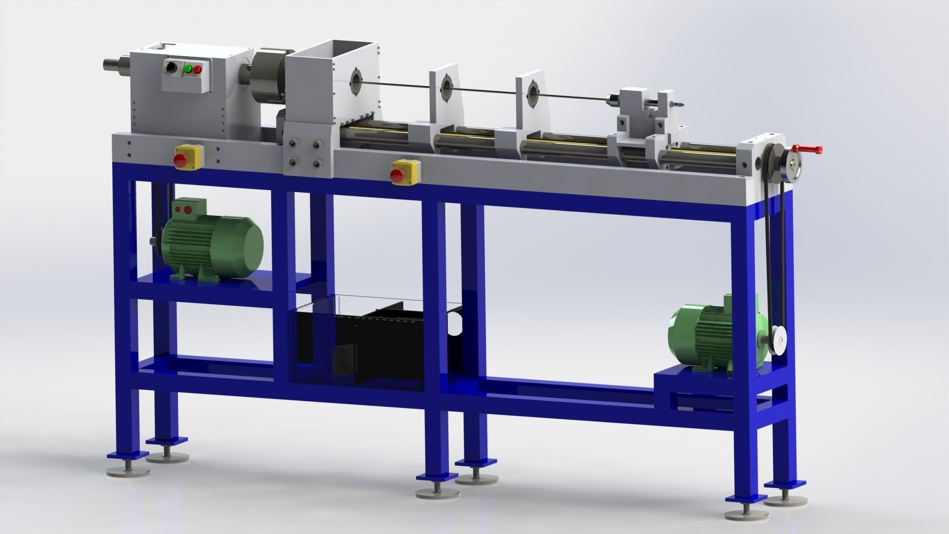 Palacita Deep Hole Drilling Machine Part Free 3D model_3