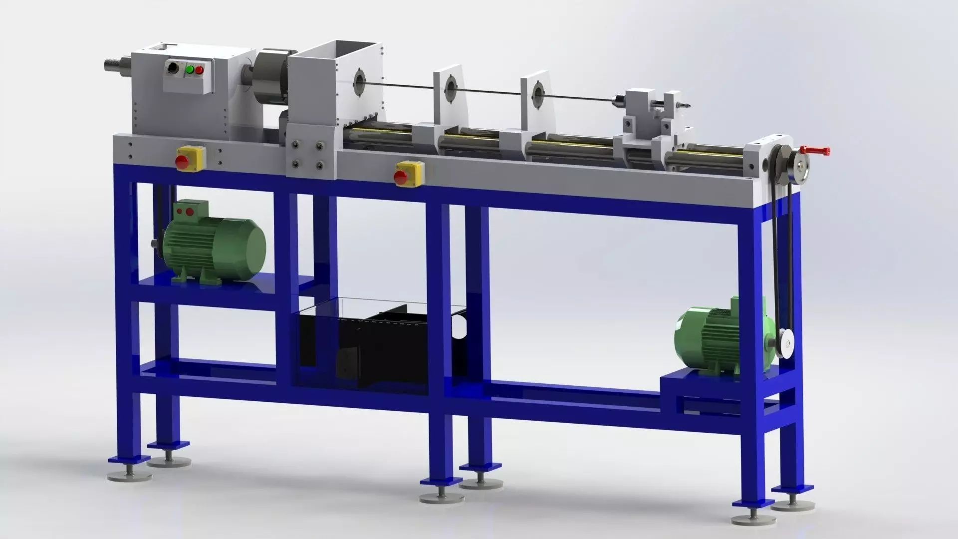 Palacita Deep Hole Drilling Machine Part Free 3D model_0