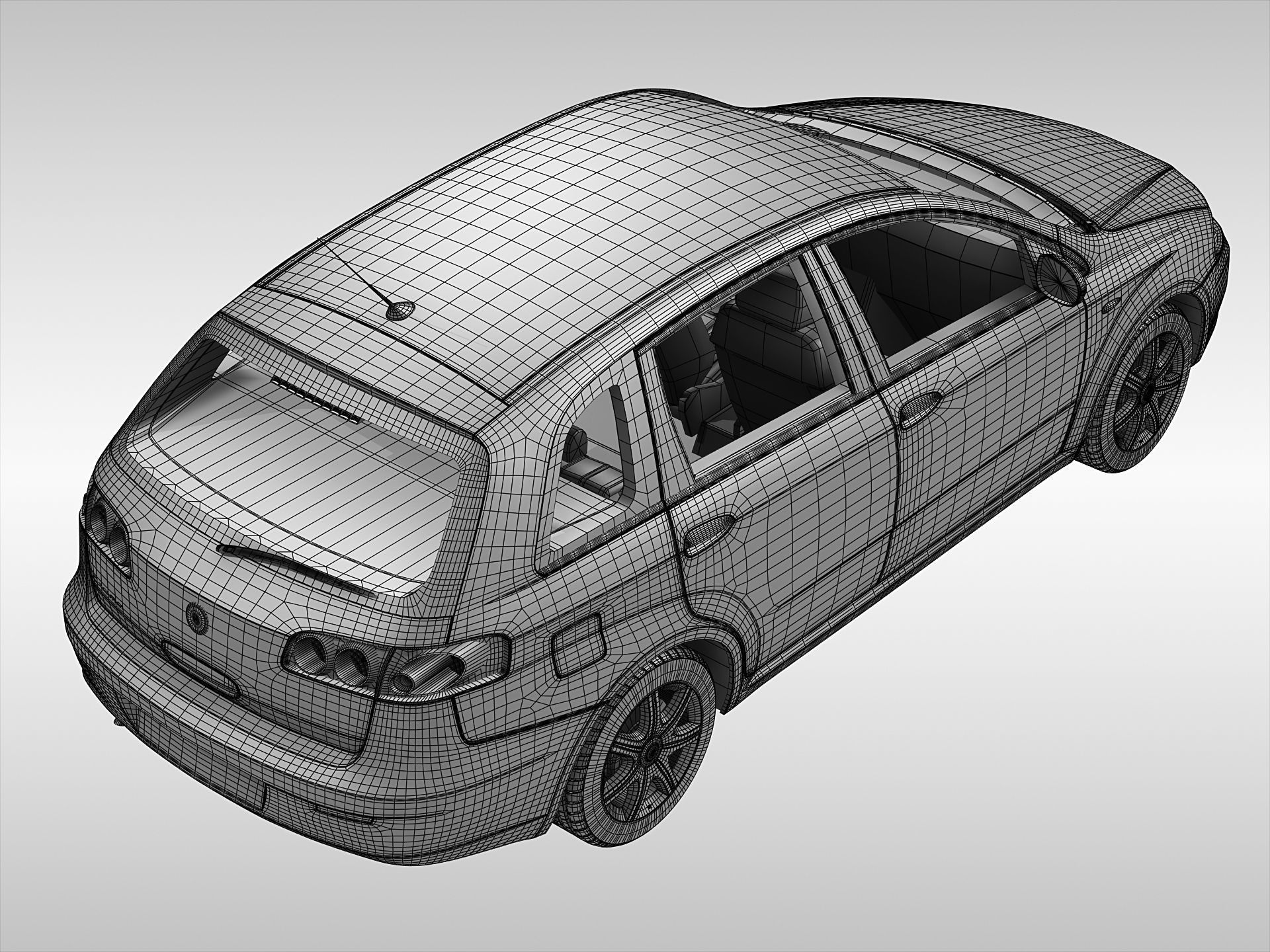 Fiat Croma 2005 - 2007 3D model_13