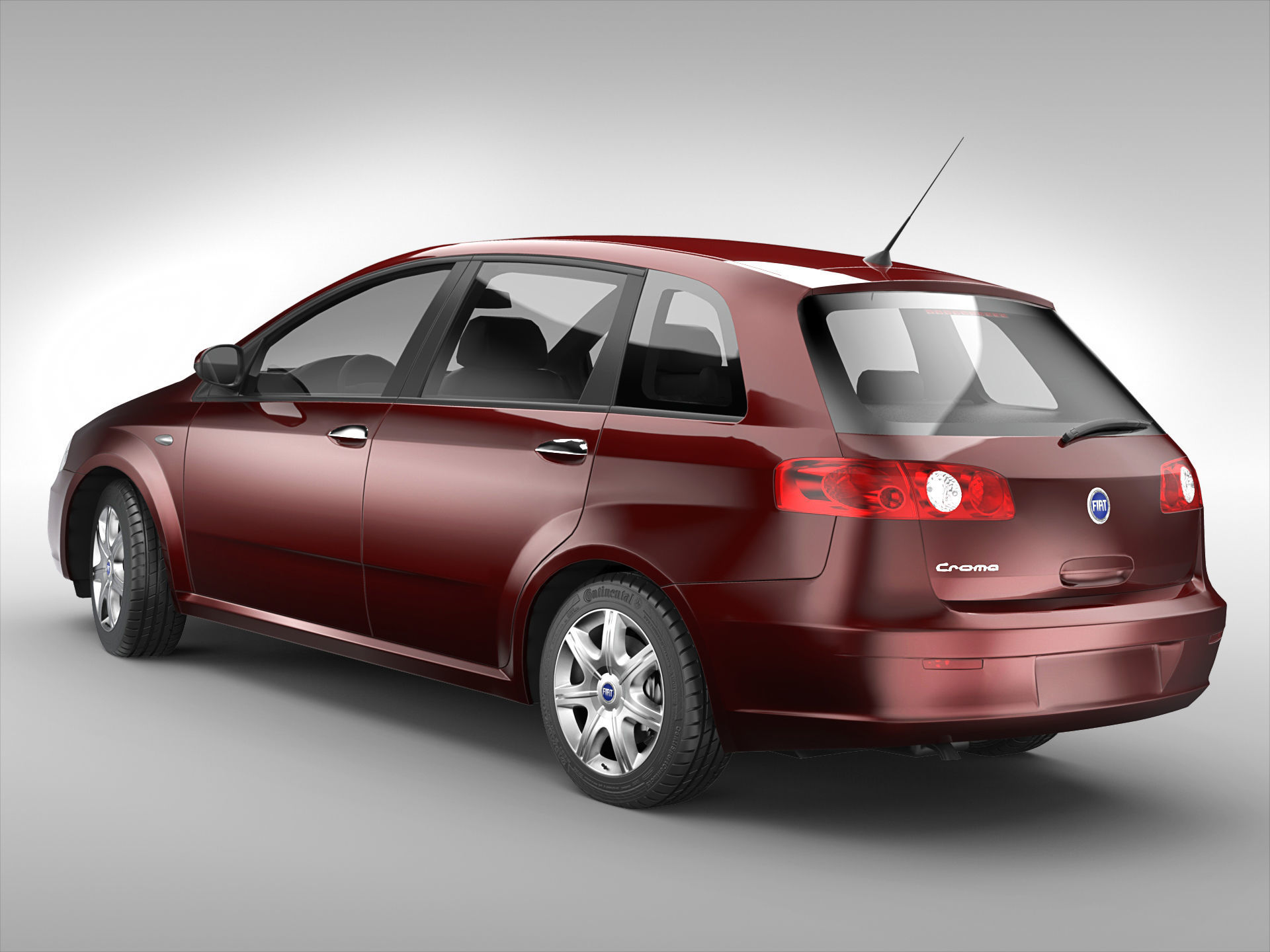 Fiat Croma 2005 - 2007 3D model_1