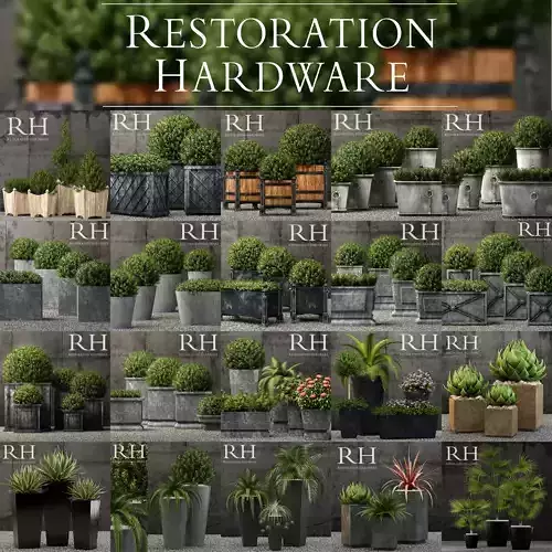 Plants vol 1 restoration hardware planters